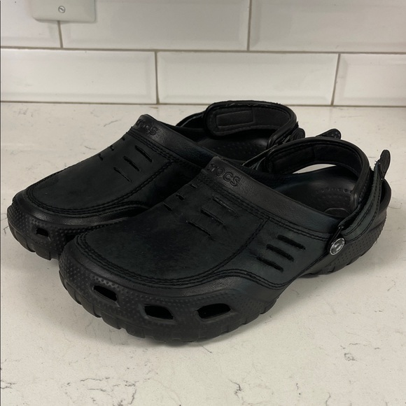 CROCS Men’s Classic Yukon Vista LiteRide™ Clog Black Size 10